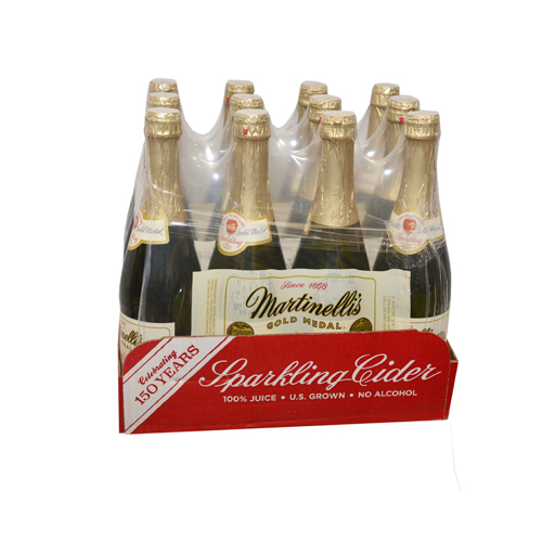 Martinelli's Sparkling Cider 25.4 oz. Pack of 12 bottles