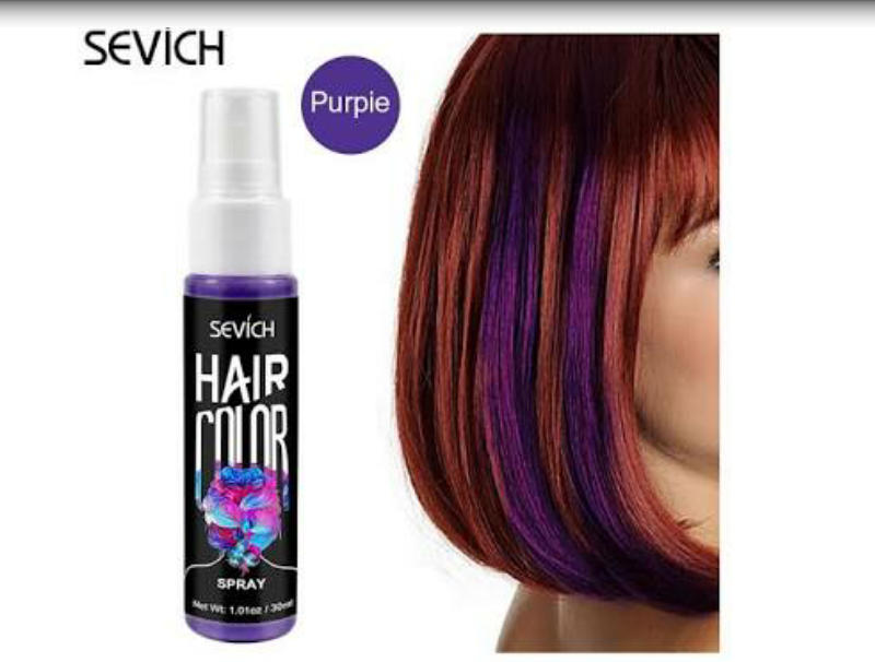 Temporary  colour hair spray