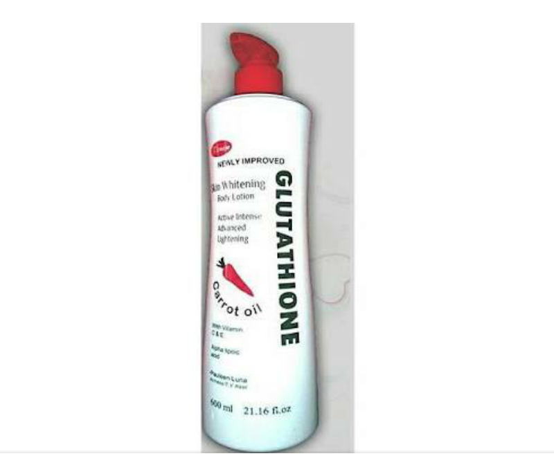 Glutathione carrot whitening lotion