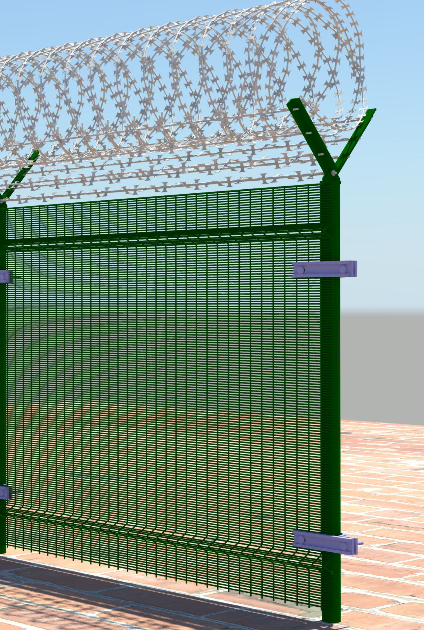 Max barbed wire fence  (1 set)