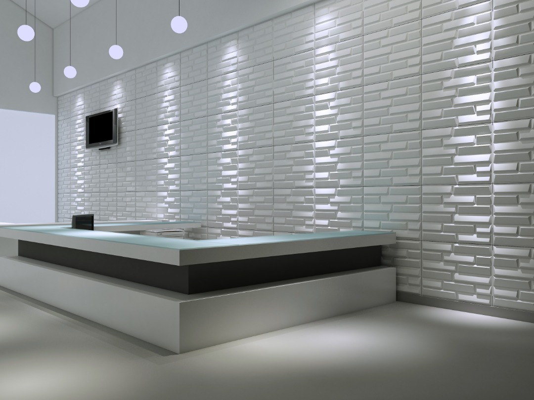 Exotic 3D walldecor Panel 4 pieces 1sqm