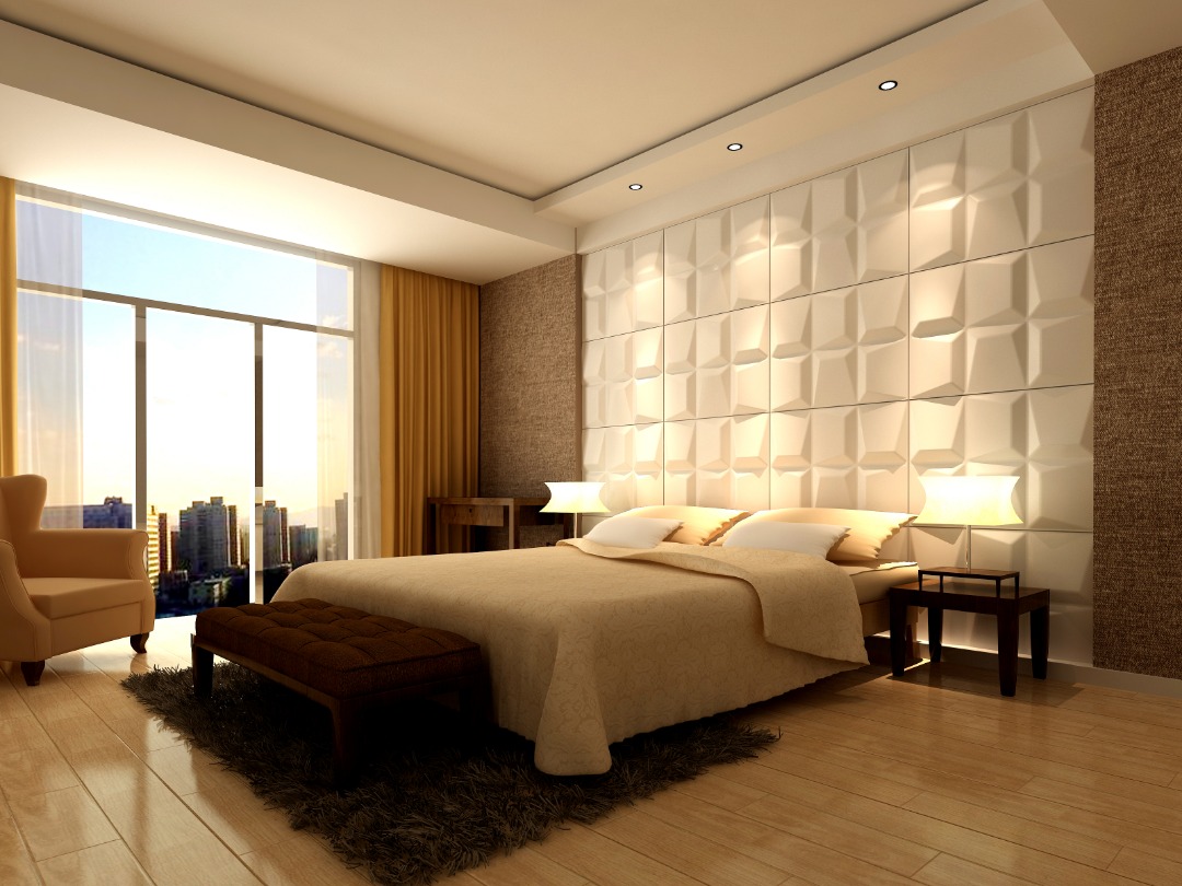 Exotic 3D walldecor Panel 4 pieces 1sqm