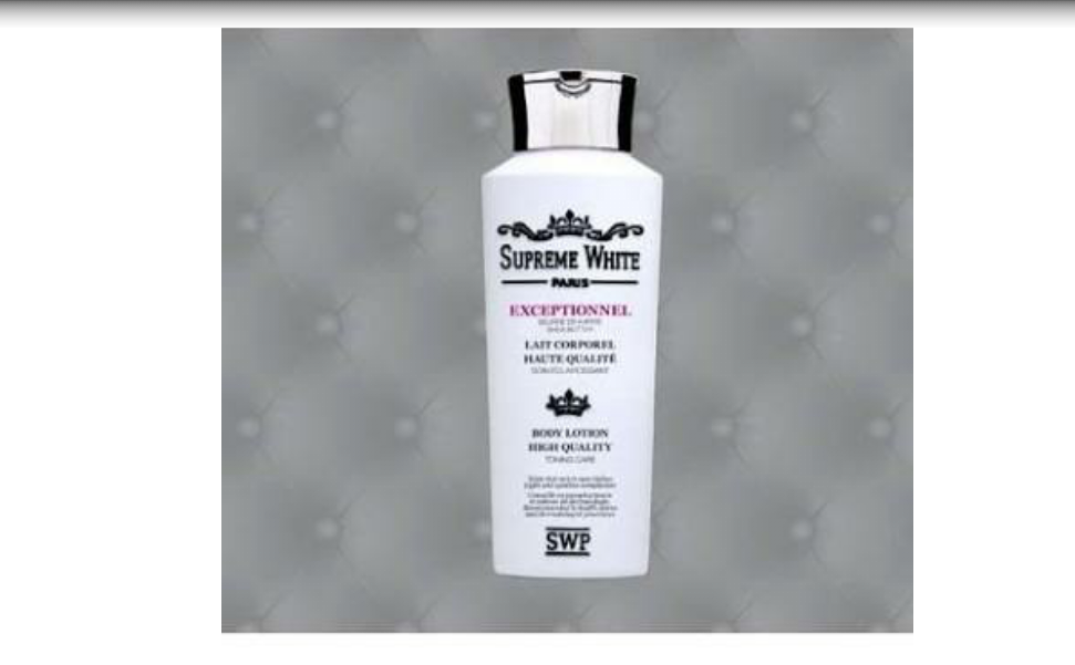 Supreme Exceptionnel white body lotion