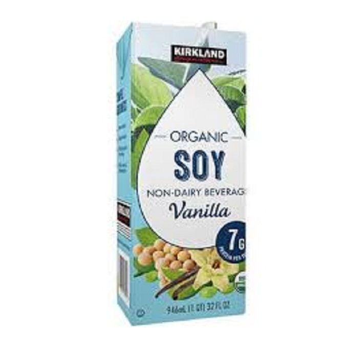 Kirkland Kirkland Signature Organic Vanilla Soy Milk X12