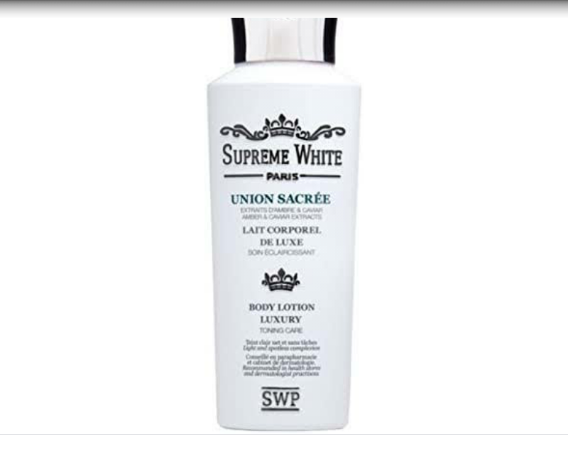 Supreme white lait corporel body lotion