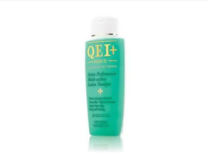 QEI + Paris Active Performance multi-action lotion Tonique