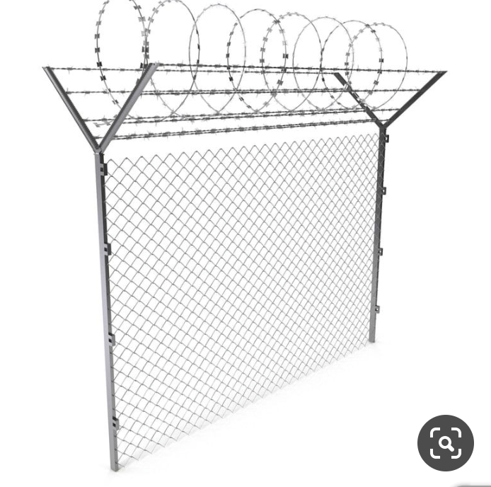 Max barbed wire fence  (1 set)
