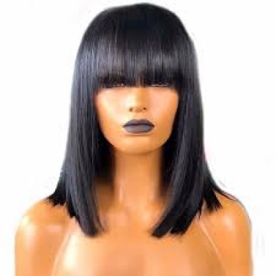 Fringe Bob human hair wig