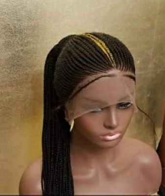 Suku Ghana weaving lace wig with baby hair