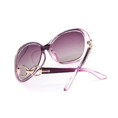 Women Lady Sun Glasses UV400 Polarized Sunglasses Purple