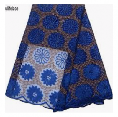African lace material  5 Yards