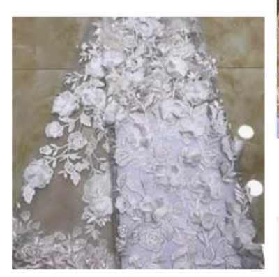 Sample lace material  5 Yards