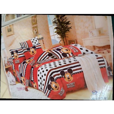 Bedsheets with 4 pillow case
