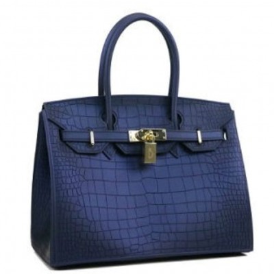 Beachkins Matte Waterproof Navy Blue Handbag