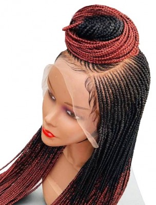 SHUKU WIG FRONT MIXED COLOUR