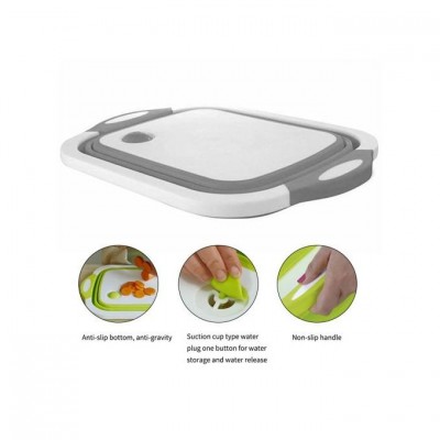 3 in 1 Collapsible Chopping Board And Washing Bowl