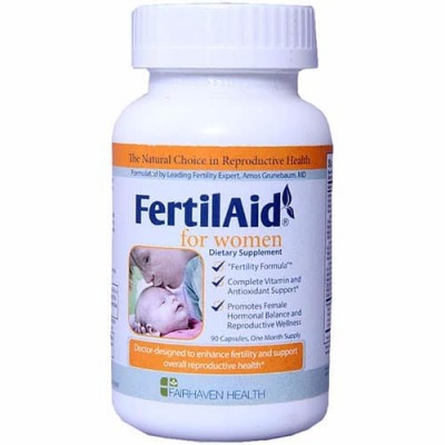 Fair Haven Health FertilAid For Women Designed To ENHANCE SUPPORT Overall FEMALE Reproductive Health