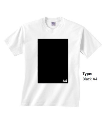 White Print T-Shirt New