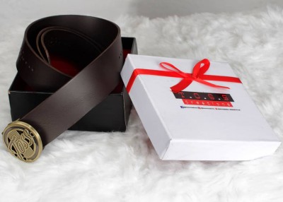 Toss branded leather belt