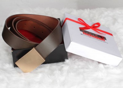 Toss branded leather belt