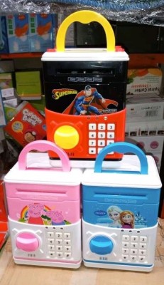 Piggy Bank Saving Box ATM With Password