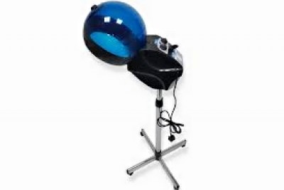 Professional standing steamer blue
