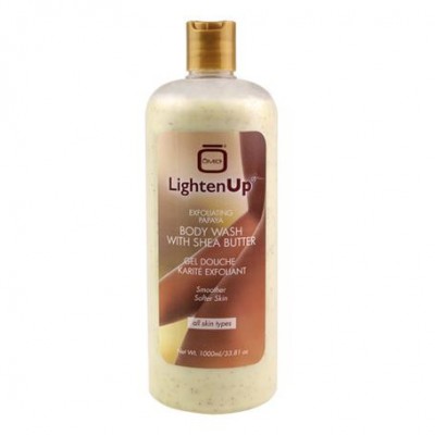 Lighten up Exfoliating Papaya Body Wash With Shea Butter 1Ltr
