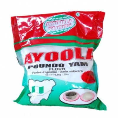 AYOOLA  POUNDO YAM FLOUR 0.9KG